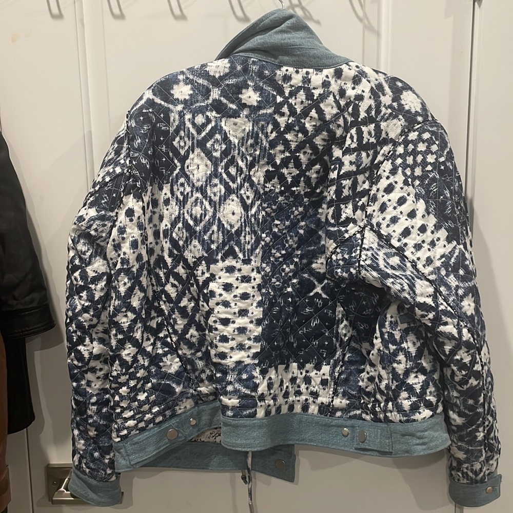 Blanknyc Reversible Patchwork Jacket - image 4